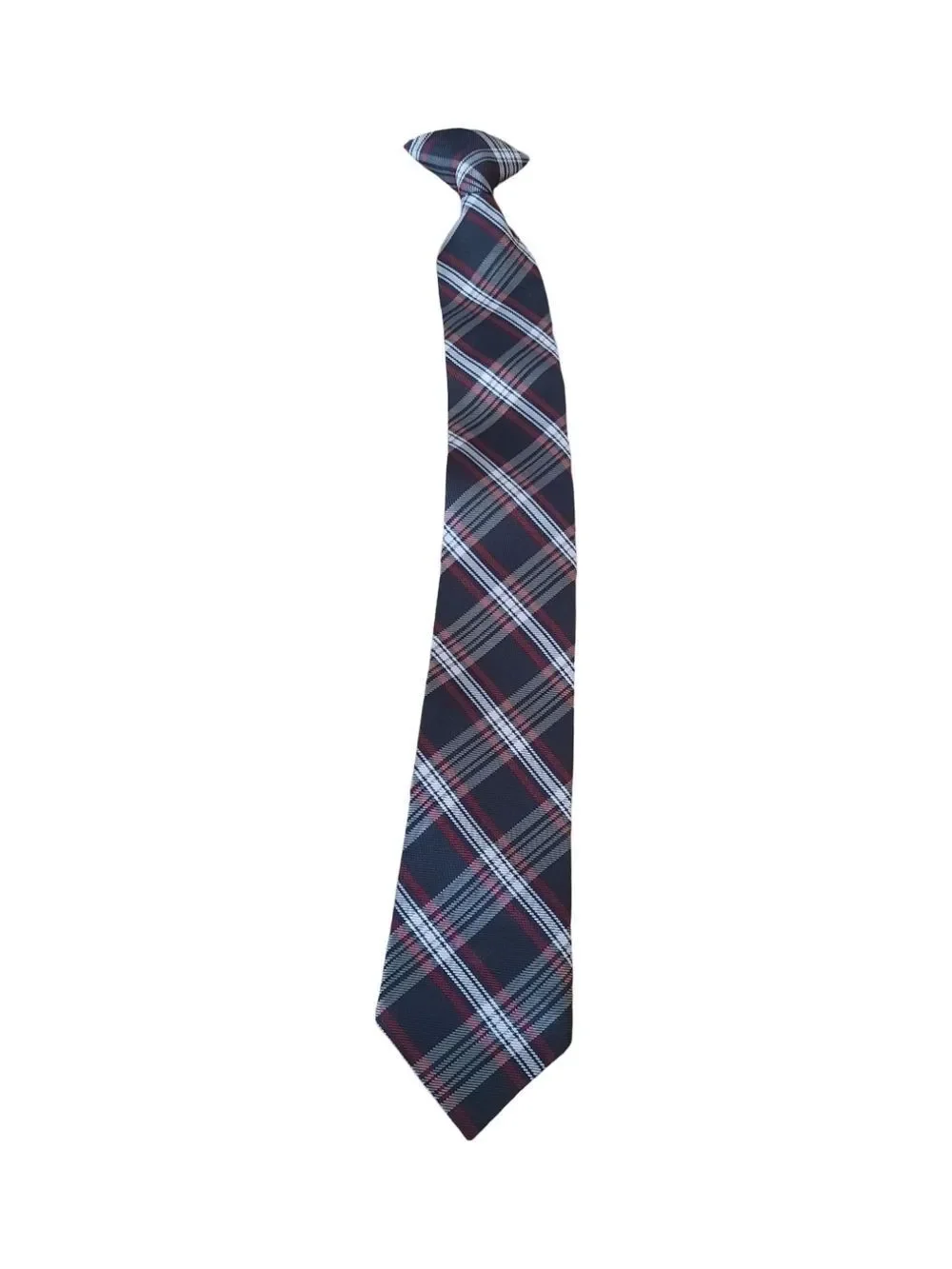Classic Navy Plaid Men's Tie - Unbranded